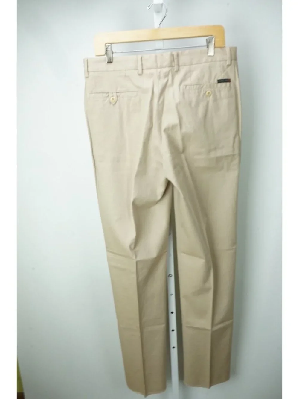Corneliani ID Beige Twill Cotton Chino Dress Pants Sz 48R EU BRAND NEW